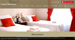 Desktop Screenshot of hotelcarpamanzano.com